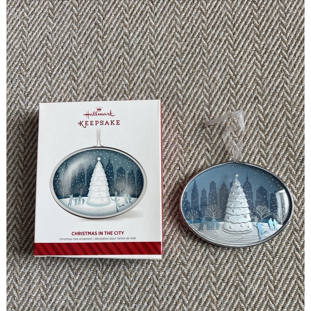 Hallmark Keepsake Christmas Ornament 2014 CHRISTMAS IN THE CITY